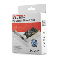 EVEREST ZC-GL01 PCI GIGABIT ETHERNET KART - 4