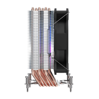 FSP NC5 120MM SİYAH ARGB KULE TIPI SOĞUTUCU AMD: AM4/AM5 INTEL LGA: 1700/1200 UYUMLU - 6