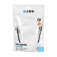 S-LINK SL-CAT6030BK 30CM SIYAH UTP CAT6 KABLO - 2