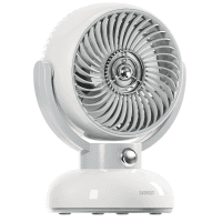 EVEREST EFN12 KREM 1200MAH 3 HIZ KADEME LED IŞIKLI RETRO MASAÜSTÜ USB FAN - 2