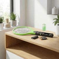 ASONIC AS-A22 YEŞİL KALEM PİLLİ 2000V ÇIKIŞ RAKET SİNEK ÖLDÜRÜCÜ - 8