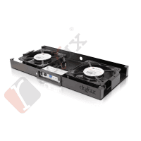 DORAX DR-7932-MA-25 2'Lİ SLİM MEKANIK TERMOSTATLI ALL IN ONE FAN ÜNİTESİ - 25MM - 4