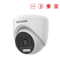 HIKVISION DS-2CE76D0T-LPFS 2MP 2.8MM SMART HYBRID LIGHT AUDIO FIXED TURRET CAMERA