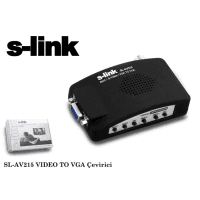 S-LINK SL-AV215 VIDEO TO VGA Çevirici