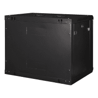 LANDE LN-WB-15U6060-CC-F 15U DEMONTE 19'' WB PROLINEB DUVAR TIPI KABINET G600XD600 MM.CAM ÖN KAPI / SİYAH - 3