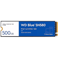 WD BLUE SN580 WDS500G3B0E 500GB M.2 NVME SSD (4000/3600)