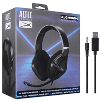ALTEC LANSING ALGH9604 SİYAH PS4/XBOX/MOBIL UYUMLU USB+3.5MM RAINBOW GAMING MİKROFONLU KULAKLIK - 4