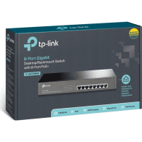 TP-LINK TL-SG1008MP 8-PORT 10/100/1000 DESKTOP/RACKMOUNT SWITCH + 8 PORT PoE