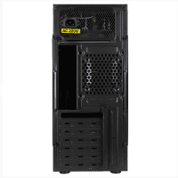 EVEREST 318B 300W PEAK SİYAH METAL PANEL ATX MID-T PC KASASI - 6