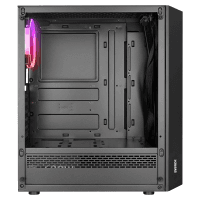 EVEREST BUMPY 4*12CM RGB FAN 600W APFC TEMPERED CAMLI ATX MID-T GAMING OYUNCU KASASI - 4