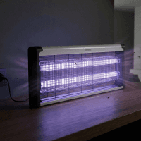 ASONIC S28 ÇİFT CAM LED ZİNCİR ASKILI SANAYİ TIPI SİNEK ÖLDÜRÜCÜ XXXL BOY 40W+ 2000V - 5