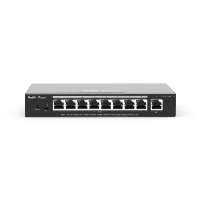 RUIJIE REYEE RG-ES209GC-P 8 PORT + 1 PORT UPLINK 10/100/1000 8 PORT POE/POE+ 120W RUJIE CLOUD YONETİLEBİLİR DESKTOP SWITCH
