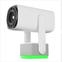 EVEREST PJ08 BEYAZ 5200MAH OTOMATIK ODAKLAMA 720P HD 4K DESTEKLI 5200 LÜMEN ANDROID 11 EKRAN YANSITMALI RAINBOW HD PROJEKSİYON