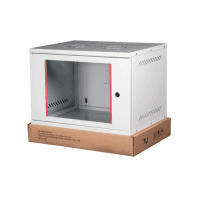 LANDE 7U LN-STB07U5440LG 19" STB SECURITY BOX DUVAR TIPI KABINET  W=542 MM D=400 MM RAL 7035 A.GRI (542X400X370)