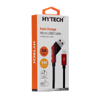 HYTECH HY-X215 3A MICRO USB 1M SIYAH DATA + SARJ KABLOSU - 2