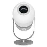 EVEREST PJ09 BEYAZ MINI TAŞINABILIR 1280*720P 4500 LÜMEN 150 ANSIL ANDROID 9.0 EKRAN YANSITMALI METAL TRIPODLU HD PROJEKSİYON - 6