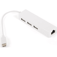 DARK DK-AC-U31X23L USB3.1 TYPE-C - 3XUSB2.0 HUB+ 10/100 ETHERNET DÖNÜŞTÜRÜCÜ
