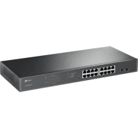 TP-LINK TL-SG1218MPE 16 PORT GIGABIT + 2XGIGABIT SFP UPLINK YÖNETİLEBİLİR 192W POE RACKMOUNT SWITCH - 2