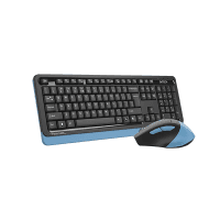 A4 TECH FG1035 Q NAVY BLUE 2.4G SİYAH/MAVİ Q FN-MM KABLOSUZ KLAVVYE+OPTİK MOUSE 2000 - 3