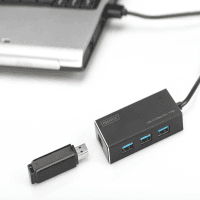 DIGITUS DA-70240-1 4 PORT USB ÇOĞALTICI USB 3.0 , ÇOKLAYICI, 4 GİRİŞLİ - 6