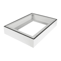 LANDE LN-PLNTH-D60-LG-4 6060 X4 TIPI (ARKA PANEL PANJURLU) H:100MM SB BAZA (BEYAZ)