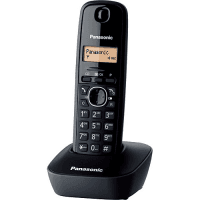 PANASONIC KX TG1611 DECT TELEFON SİYAH - GRİ
