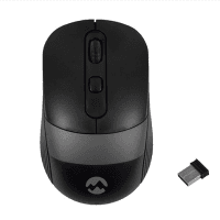 EVEREST SM-18 USB KABLOSUZ MOUSE SİYAH/GRİ
