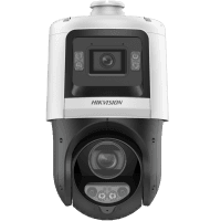 HIKVISION DS-2SE4C425MWG-E/RB/14 F0 TANDEMVU 4+4MP 25X COLORVU & IR ACUSENSE NETWORK SPEED DOME KAMERA WITH R/B STROBE LIGHT