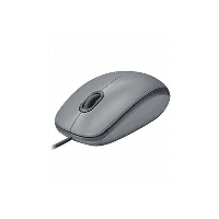 LOGITECH M110 SESSİZ TAM BOYUTLU KABLOLU USB-A BAĞLANTILI OPTİK MOUSE - GRİ 910-006760 - 2