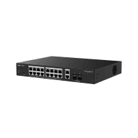RUIJIE REYEE RG-ES220GS-LP 20 PORTLU, 10/100/1000 GIGABIT YÖNETILEBILIR SWITCH, 2 SFP, 2 GIGABIT RJ45 UPLINK, 16 PORT POE+ (13 - 2