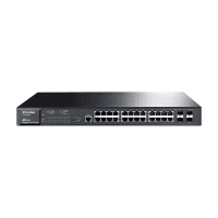 TP-LINK T2600G-28MPS (TL-SG3424P) SWITCH 4 SFP Slo