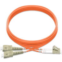 ALFAFONET PCH-SCLCM2DLZ20OR-03 3 METRE TURUNCU SC-LC MULTIMODE OM2 DX LSZH PATCHCORD