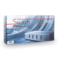 S-LINK SL-2041 4 PORTLU PS2 1.8M M/M KABLOLU OTOMATİK KVM SWITCH - 4