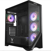 VENTO VG4202FLA 750W 80+ USB3.0 4x12CM RGB FAN SIYAH E-ATX KASA
