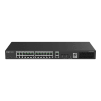 RUIJIE REYEE RG-ES228GS-P 24 PORT 10/100/1000 24 PORT POE 2 PORT UPLINK +2 SFP 370 WATT CLOUD YÖNETİLEBİLİR RACK MOUNT S