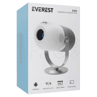EVEREST PJ09 BEYAZ MINI TAŞINABILIR 1280*720P 4500 LÜMEN 150 ANSIL ANDROID 9.0 EKRAN YANSITMALI METAL TRIPODLU HD PROJEKSİYON - 5