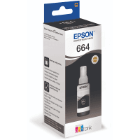 EPSON 664 C13T66414A (T6641) BLACK SİYAH MÜREKKEP KARTUŞ 70ML