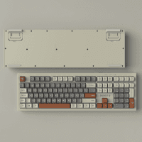 EVEREST KM-77 RUNA GRİ/KREM/KAHVE USB RAINBOW AYDINLATMALI SESSIZ Q KLAVYE + MOUSE SET - 3