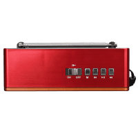 MIKADO MDR-105BT AHŞAP USB- TF DESTEKLI BLUETOOTH FM/AM/SW 8 BAND KLASIK RADYO - 4