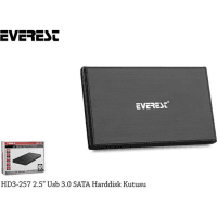 EVEREST HD3-257 2.5 USB 3.0 SATA HARDDİSK KUTUSU - 2