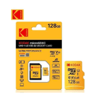 KODAK 128GB ULTRA PERFORMANS CLASS 10 UHS-I U3 V30 A1 MICRO SD KART
