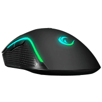 RAMPAGE SMX-R44 V2 MAKROLU SİYAH 12800 DPI RGB LEDLI 80 MILLION HUANO SWITCH GAMING OYUNCU MOUSE - 6