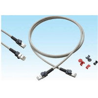 HCS HCS T6A-00480-20 4X2X24# S/FTP CAT 6A LS0H PATCH CORD GRI 2M.