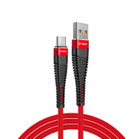 HYTECH HY-X225 3A MICRO USB 1M KIRMIZI DATA + ŞARJ KABLOSU