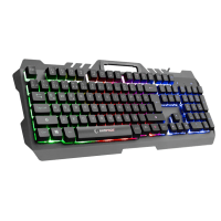 RAMPAGE KB-R57 X-JAMMER GÖKKUŞAĞI AYDINLATMALI USB TAM TÜRKÇE GAMING OYUNCU KLAVYESİ