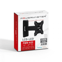 POWERMASTER 4780 PWR-H22 19"-22" TEK KOLLU KİLİTLİ HAREKETLİ DUVAR ASKI APARATI (100x100 - 75x75 VESA) (20 KG KAPASİTELİ) - 3