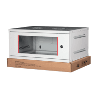 LANDE 4U LN-STB04U5440LG 19" STB SECURITY BOX DUVAR TIPI KABINET W=542 MM D=400 MM RAL 7035 A.GRI (542X400X237)