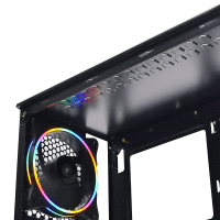 DARK RAIDER DKCHRAIDER400 400W 1XUSB3.0 3X12CM FRGB FANLI ÖN MESH ATX KASA - 5
