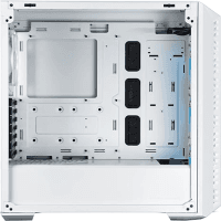 COOLER MASTER MASTERBOX MB520 BEYAZ TEMPERED GLASS ARGB 4X120MM FANLI, MESH ÖN PANEL PENCERELI MIDTOWER KASA - 3