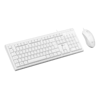 LECOO CM101-B USB KABLOLU TÜRKÇE Q KLAVYE & MOUSE SET BEYAZ - 3